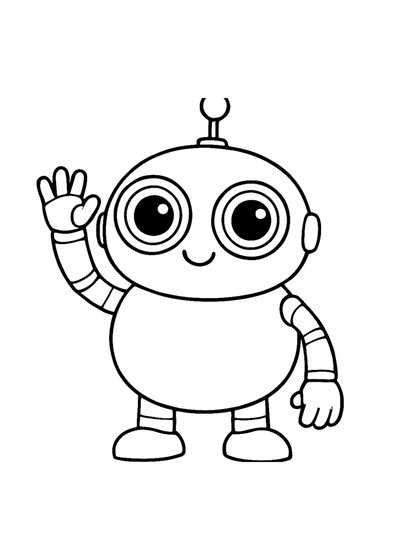 Süße Roboter